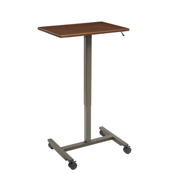 airLIFT® Pneumatic Sit-Stand Mobile Desk Cart
