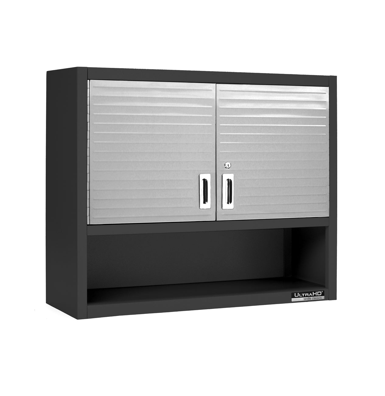 UltraHD® 4-Piece Storage Cabinet System with Lighted Workbench