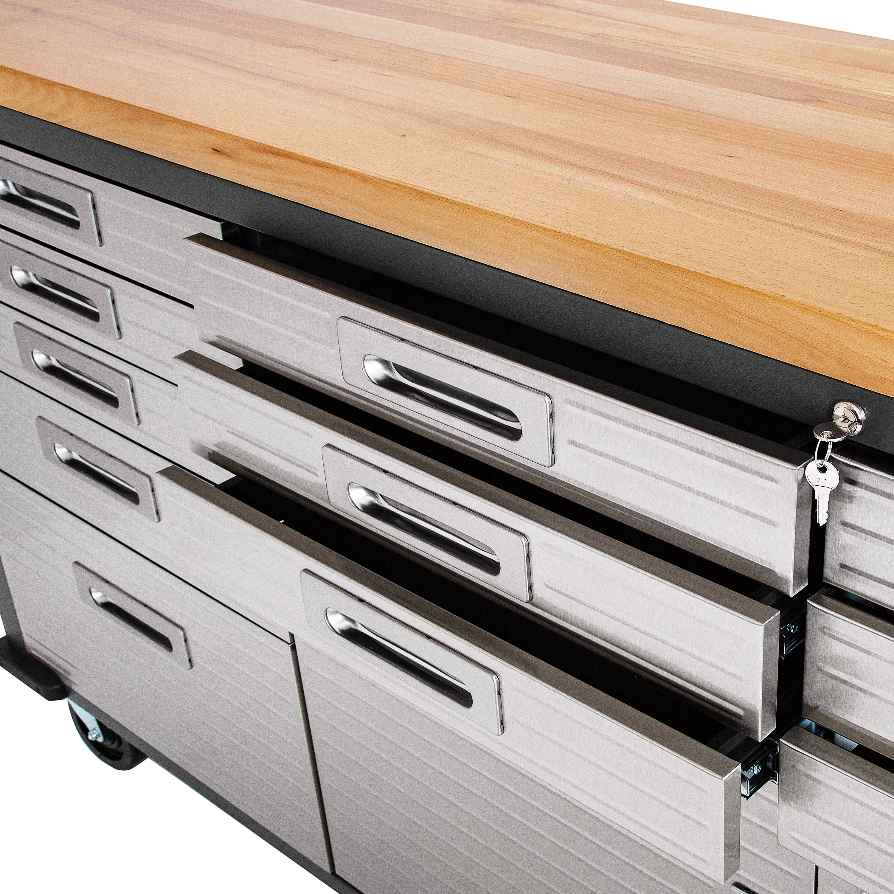 Rolling on sale cabinet workbench