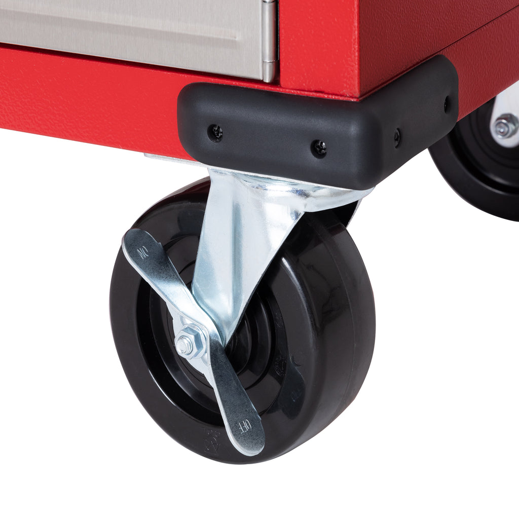 UltraHD® Rolling Storage Cabinet, Red