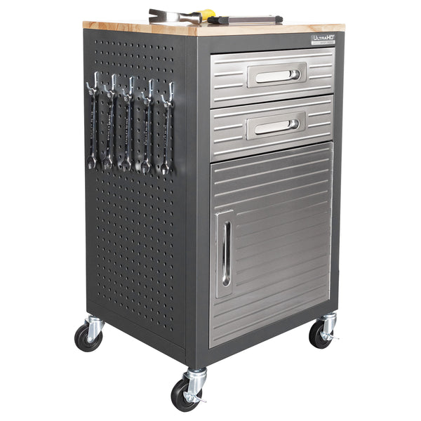 UltraHD® 2-Drawer Rolling Cabinet, Graphite