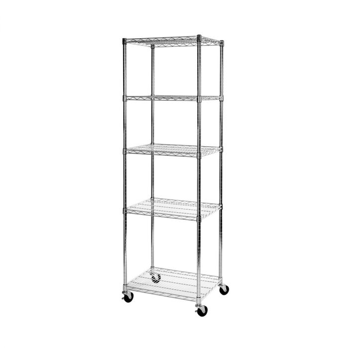 Mild Steel 4 Shelves Microwave Oven Wall Stand, Size/Dimensions: Standard