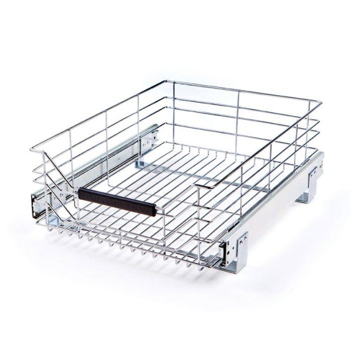 Stainless Steel Square Mesh Basket - 14 x 11 x 4