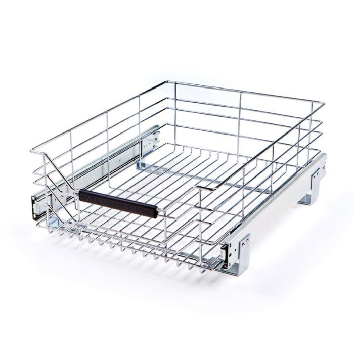 White wire cabinet organizer discount