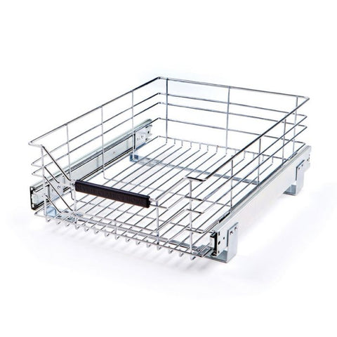 Pull-Out Sliding Steel Wire Cabinet Organizer Drawer