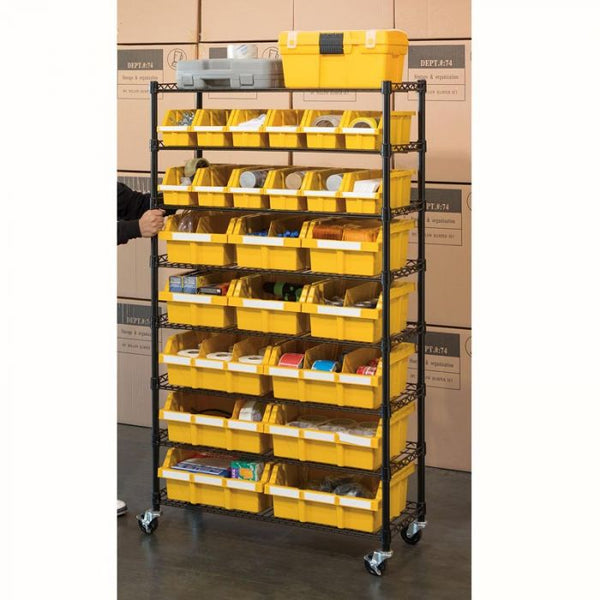 8-Tier NSF-Certified 24-Bin Rack
