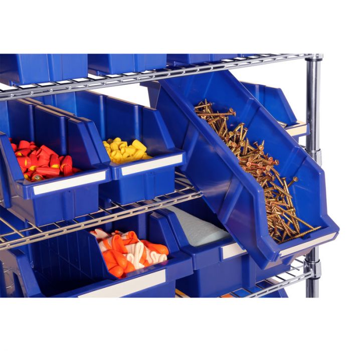 8-Tier NSF 24-Bin Rack – Seville Classics
