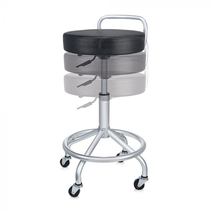 Cushioned Pneumatic Adjustable Work Stool – Seville Classics