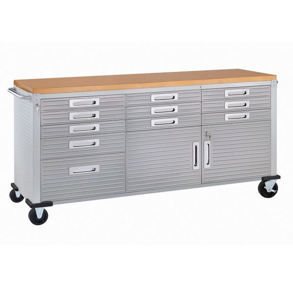 UltraHD® 5-Piece Storage Cabinet System with Rolling Workbench