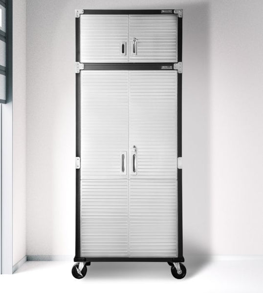 UltraHD® 2-Piece Rolling Storage Cabinet Set, Graphite