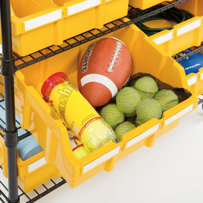 thinkstar Utility Storage Rack For Yellow Organizer Tool Boxes, Neatly  Stack And Access Storage Bins That Hold All Your Tools And Su…