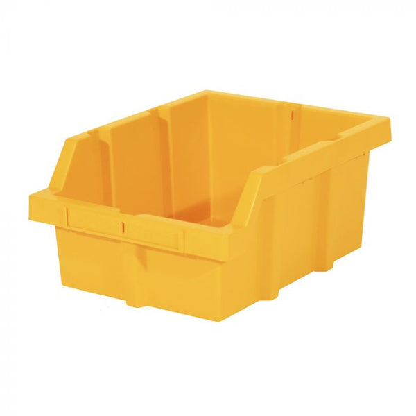 Yellow Bins or Dividers for Commercial Bin Rack